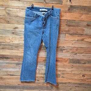 GAP Women's Wide Leg Jeans in Denim Blue
